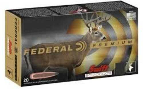 Federal Swift Scirocco II Rifle Ammuniiton.300 Win 165 Gr Poly Tip 2700 Fps 20/ct