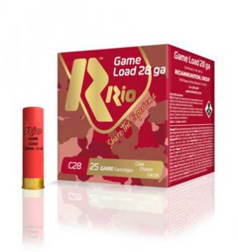 Click to see larger image. Rio Ammunition Rio Heavy Field 28Ga 2-3/4" 1Oz #7.5 25/Box RCHV2875