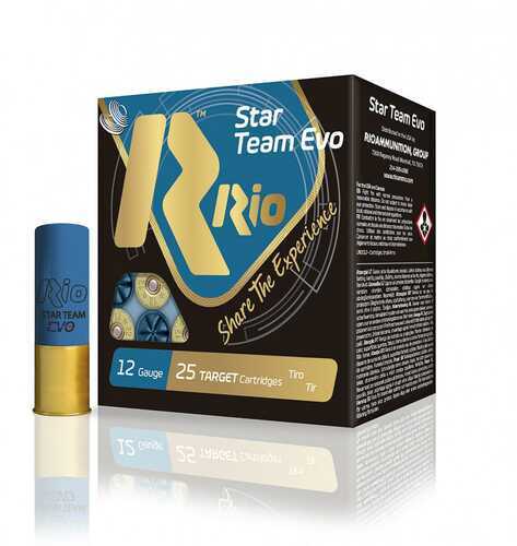 Rio Star Team Evo 28 Low Recoil Shotshells 12Ga 2-3/4" 1Oz 1135 Fps #7.5 25/ct