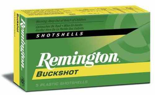 Remington Express Buckshot Shotgun Ammo 12 Ga 2 3/4" Dr plts #0 1275 Fps 250/ct Case (50-5ct Boxes)
