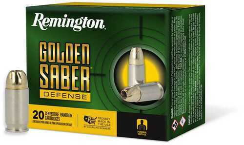 Remington Golden Saber Defense Ammunition .380 Auto 102Gr BJHP 815 Fps 20/ct