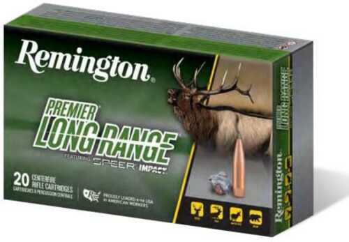 Remington Premier Long Range w/Speer Impact Rifle Ammunition .30-06 Sprg 172Gr PT 2825 Fps 20/ct