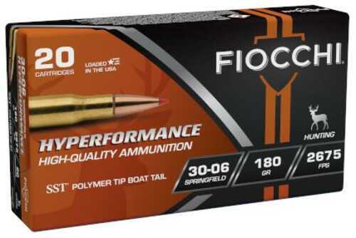 Fiocchi Hyperformance Hunt Rifle Ammunition 7mm Rem Mag 154 Gr <span style="font-weight:bolder; ">SST</span> 3100 Fps 20/ct