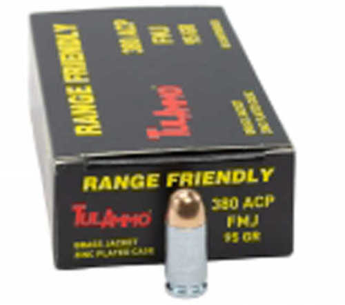 Tulammo Steel Case Pistol Ammo 380 Acp 91 Gr. Zinc Bjb 50 Round Box Model: Ta380911