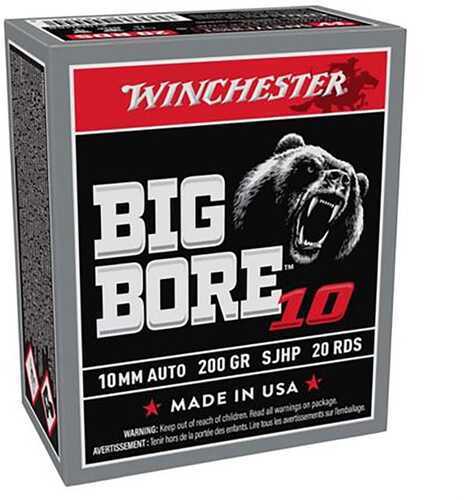 Winchester Big Bore 10MM 200Gr JSP Cs 20Rd 10Bx/Cs