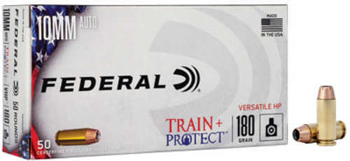 Federal Train & Protect 10MM 180 Grain Hollow Point 50 Round