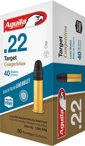 Aguila 22 Long Rifle 40 Grain Lead Round Nose 1000Rd