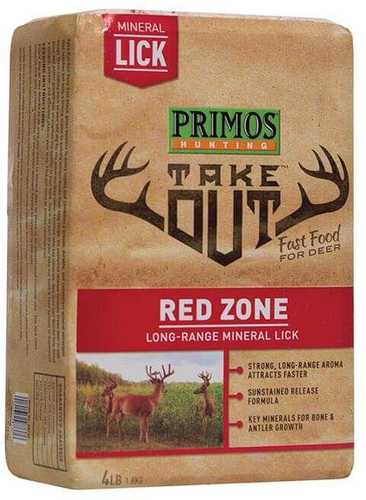 Primos Take Out Red Zone Mineral Lick 4lb Block