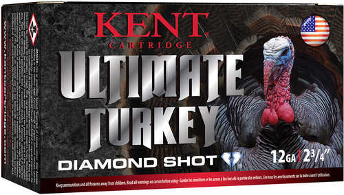 Kent Cartridge Ultimate Turkey 12 Gauge 2.75" 1 5/8 Oz 5 Shot 10 Per Box