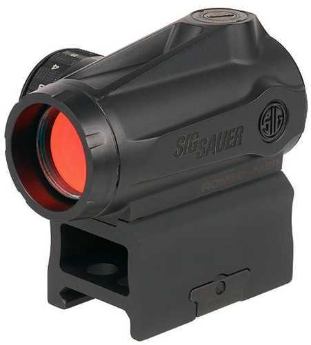 Sig Sauer Romeo MSR Gen II Black 1X20mm 2 MOA Red Dot Illuminated Reticle SORMSR101