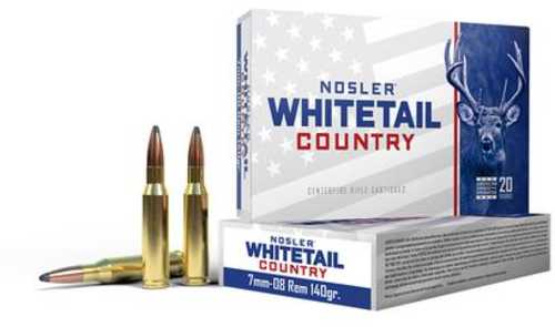 Nosler 40115 7mm-08Rem 140Gr Spitzer Boat Tail 20 Per Box/10 Case