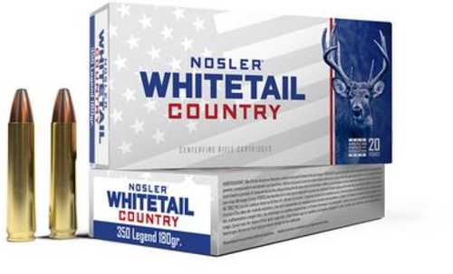 Nosler 40130 350Legend 180Gr 20 Per Box/10 Case