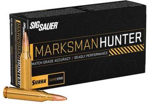 Sig Sauer E7RMGK16020 Marksman Hunter 7mmRem 160Gr 20 Per Box/10 Case