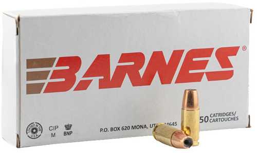 Barnes Bullets 9mm Luger 124 gr Semi Jacketed Hollow Point 20 Per Box