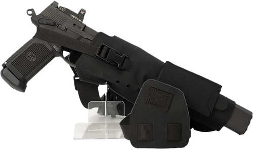Cole-tac VWX101 Varmint Wrangler Xl <span style="font-weight:bolder; ">Pistol</span> Holder Chest Black Right Hand