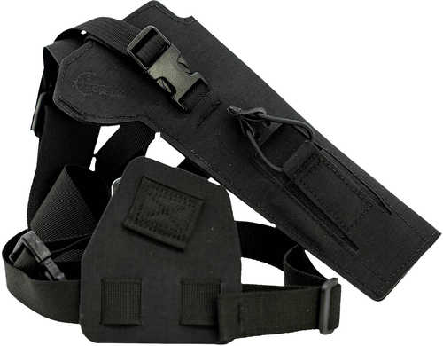 Cole-tac VW201 Varmint Wrangler <span style="font-weight:bolder; ">Pistol</span> Holder Chest Black Left Hand