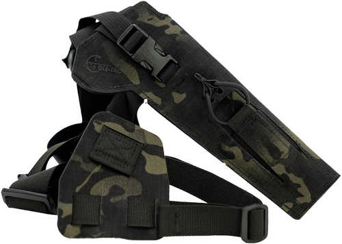 Cole-tac VW205 Varmint Wrangler Pistol Holder Chest Multi-Cam Black Left Hand