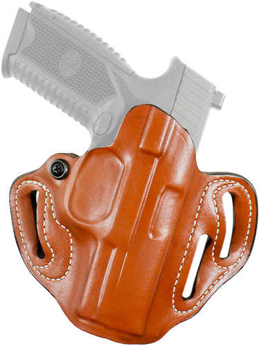 DeSantis Gunhide 002TAA09Z0 Speed Scabbard OWB Tan Leather Fits S&W Shield X Right Hand