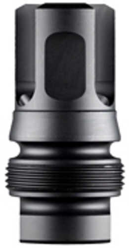 Dead Air Armament Xeno 3-Prong Flash Hider 9MM 5/8X24 Thread Pitch Nitride Finish Black DA130