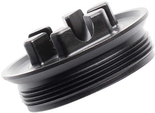 Dead Air RXD206 Flash Hider Front Cap 5.56mm Fits 0.53" Long Stainless Steel Black Nitride