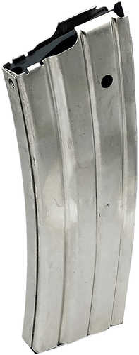 Promag RUGA3N Ruger Mini-14 30Rd 223 Rem Silver Nickel-Plated