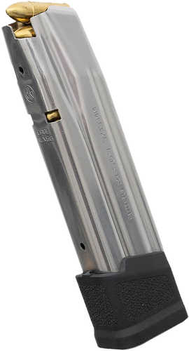 Magpul Mag1465-SST AMAG 21Rd 9mm Fits Sig P320 Silver/Black Stainless Steel/Polymer