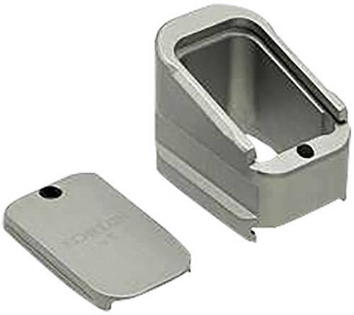 Shield Arms ECHME5Grey Magazine Extension Fits Springfield Echelon 5Rd Grey Anodized Aluminum