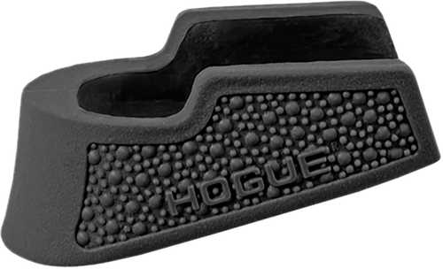 Hogue 18020 Overmolded Extension Base Pad Cobblestone Fits Sig Sauer P365 10Rd Black Rubber