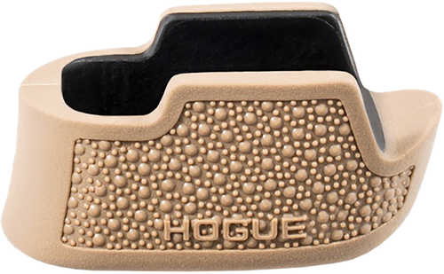 Hogue 18033 Overmolded Extension Base Pad Cobblestone Fits Sig Sauer P365 12Rd FDE Rubber