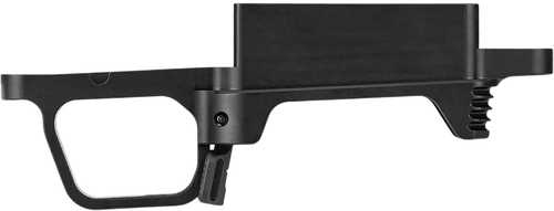 Mdt Sporting Goods Inc 107300Black Bottom Metal Badger M5 Fits Remington 700 Black Aluminum