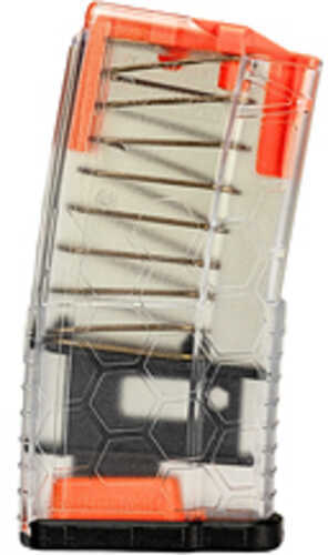 HEXMAG Magazine Series 2 Shorty 223 Remington/5.56 NATO 10 Rounds Fits AR Rifles Clear HX1020-AR15S2-CLR