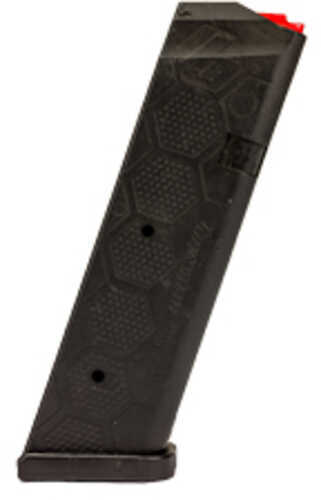 HEXMAG Magazine HX 9MM 17 Rounds Black Fits Glock 17Carbon Fiber Series2 HX17-GLKS2-CFC