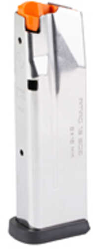 Magpul Industries Magazine AMAG 15 SG9 9MM 15 Rounds For Sig P365 Stainless Steel Finish Silver Includes Grip Extensions