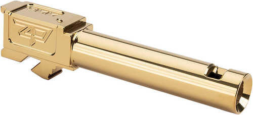 Zaffiri Precision ZP.19G5BCPG Fits Glock 19 Gen 5 3.89" Gold 416R Stainless Steel