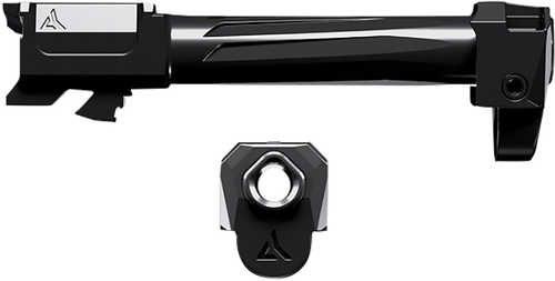 Radian Weapons R0859 Ramjet & Afterburner Combo 9mm Luger Compatible W/Glock 43X, Black Stainless Steel