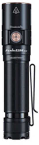 FENIX E28R V2 Flashlight White LED 1 700 Lumens 4.76" Long Anodized Finish Black Includes Rechargeable 18650 and USB Typ