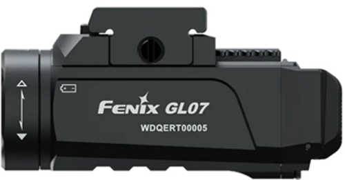 FENIX GL07 Weapon Light White LED 700 Lumens 2.61" Long Fits GLOCK and 1913 Rails Includes Rechargeable 16340 Battery an
