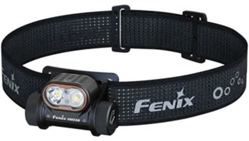 FENIX HM55R Renegade Headlamp 1 200 Lumens Matte Finish Black Includes Headband and Rechargeable ARB-L18-1600 Battery FX