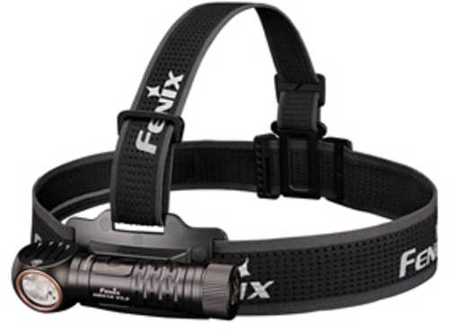 FENIX HM61RV3 Headlamp White LED 1 800 Lumens Matte Finish Black Includes Headband and Rechargeable ARB-L18-4000 Battery
