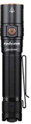 FENIX LD30R Flashlight White LED 1 700 Lumens 5.11" Long Anodized Finish Black Includes Rechargeable 18650 Battery and U