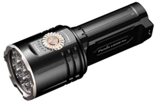FENIX LR35R PRO Flashlight White/Red/UV LED 10 000 Lumens Anodized Finish Black Includes (2)-Rechargeable ARB-L21-6000 B