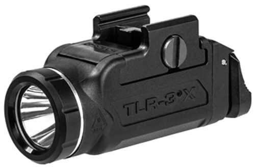 Streamlight TLR-3X Compact Multi-Fuel Weapon Light Fits 1913 Slim Rail Matte Finish Black 500 Lumens and 6 500 Candela I