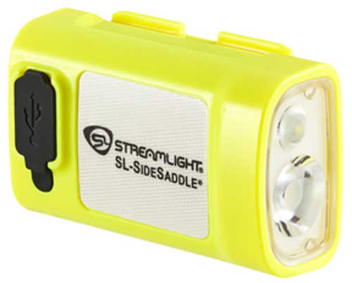 Streamlight SL- SideSaddle USB Rechargeable Hat/Helmet Light 400 Lumens 4 250 Candela Yellow Includes Hard Hat Mount Kit