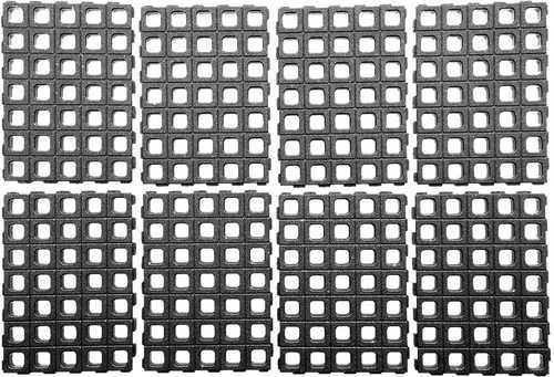 Magpul Mag1500-Black DAKA Grid Organizer Black Polypropylene