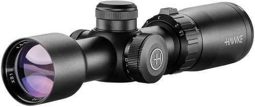 Hawke Sport Optics 12221 XB1 Riflescope Black 1.5-5X32mm 1" Tube Illuminated Red/Green XB1 SR Reticle