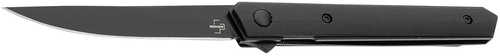 Boker 01Bo329 Plus Kwaiken Air Mini Pocket 3.07" Plain Black G10 Handle