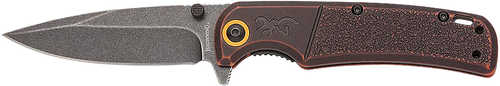 Brn 003220581 Knife, Bm Slim Wash ORG/Black