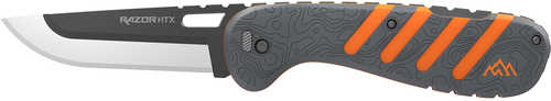 Outdoor Edge HTX35Y-6C Razor HTX 3.5" FLD Gry/ORG