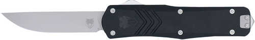 CobraTec Knives MBLKFSXGEN3DNS FS-X Gen III Medium 3" OTF Drop Point Plain Stonewashed D2 Steel Blade, 4.68" Aluminum Ha