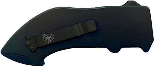 Templar Knife Squire Utility OTF Razor Plain Black Anodized 5.38" Aluminum Handle